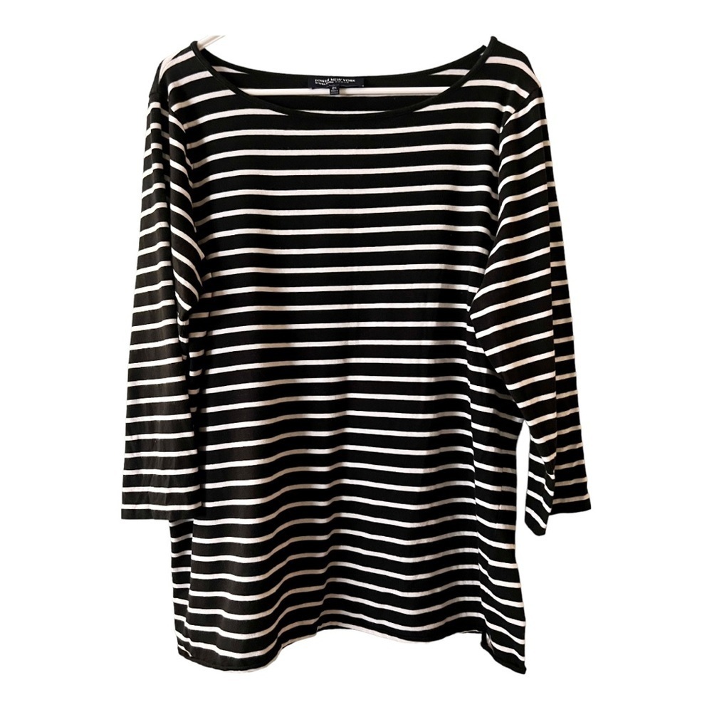 Jones New York Striped T